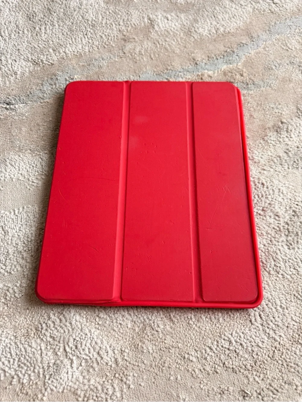 Red Trifold Case for iPad Pro w/ Pencil Holder